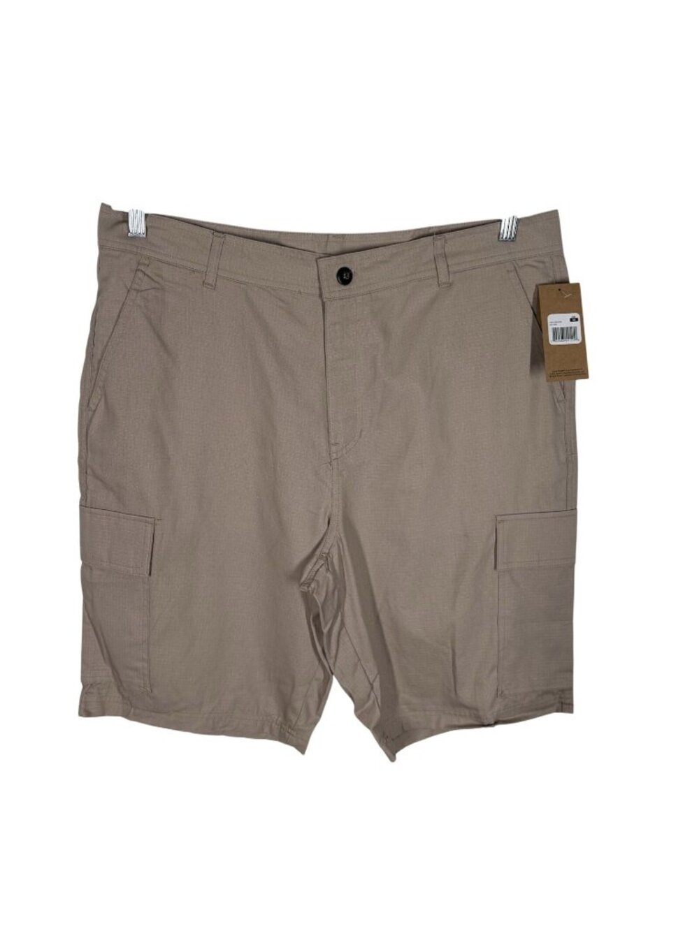 Eddie Bauer Men 36 Canvas Ripstop Outdoor Hiking Buffalo 11” Cargo Short NWT